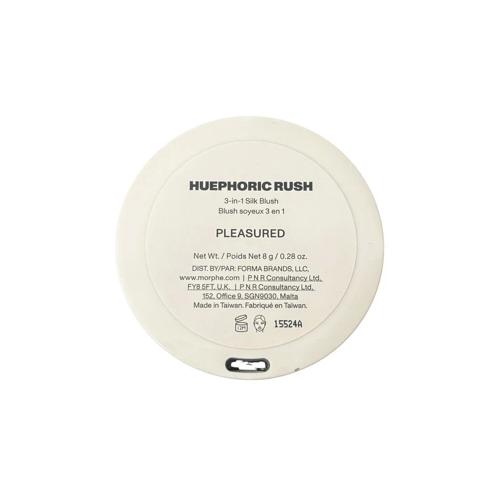Morphe Huephoric Rush 3-in-1 Silk Blush Pleasured Pink Coral 8g New in Box